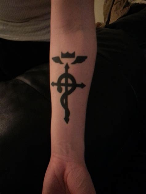 My boyfriend's FMA tattoo! : r/FullmetalAlchemist