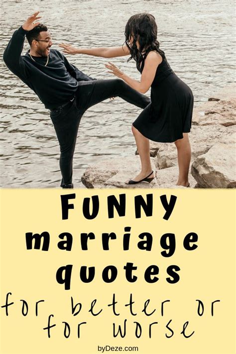 65 Funny Quotes About Marriage That Every Couple Will Understand - byDeze | Wedding quotes funny ...