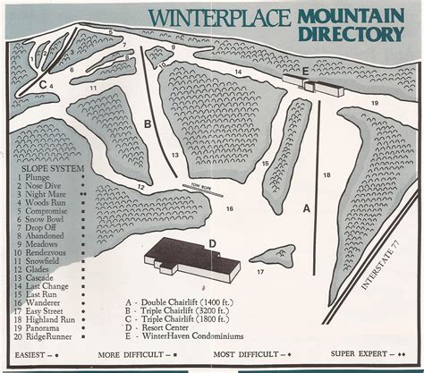 Winterplace Ski Resort - SkiMap.org