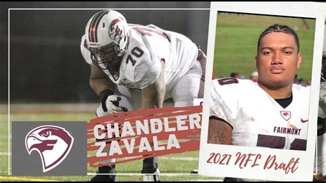 Chandler Zavala, OL, Fairmont State | 2021 NFL Draft Official ...