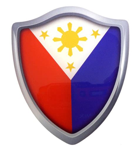 Philippine Flag Logo 3d