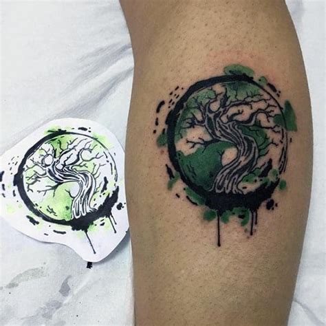 60 Bonsai Tree Tattoo Designs For Men - Zen Ink Ideas