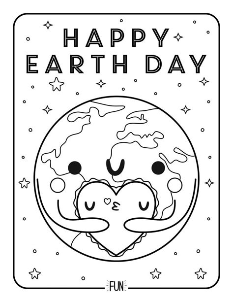 Free Printable Earth Day Coloring Pages