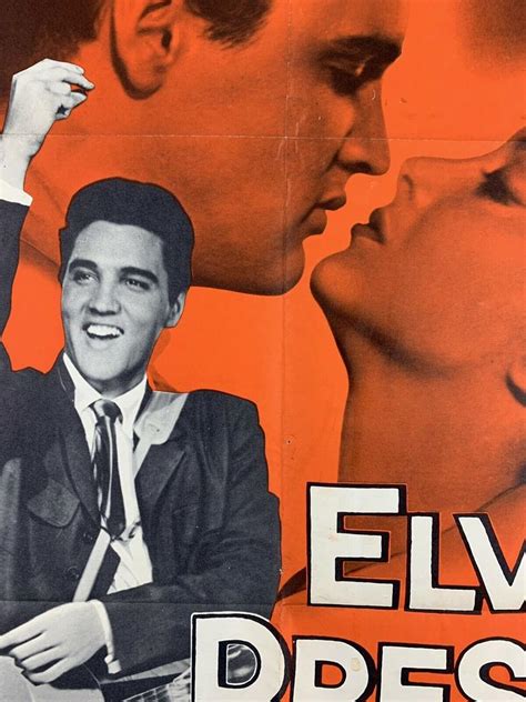 KING CREOLE Movie Poster (Good+) One Sheet 1958 Elvis Presley ROCK ...