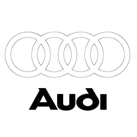 Audi Logo Coloring Coloring Pages