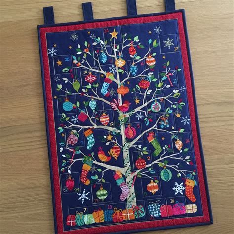 A lovely modern colourful hanging Advent Calendar, Christmas doesn’t ...