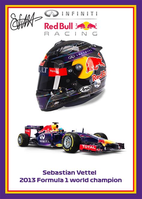 F1 GRAND PRIX RACE DRIVER HELMET SIGNED PRINT POSTERS