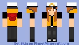 Girl Pokemon Trainer Minecraft Skin