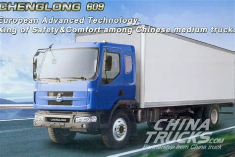 Chenglong 609 4x2 van - Cargo Truck -www.chinatrucks.com