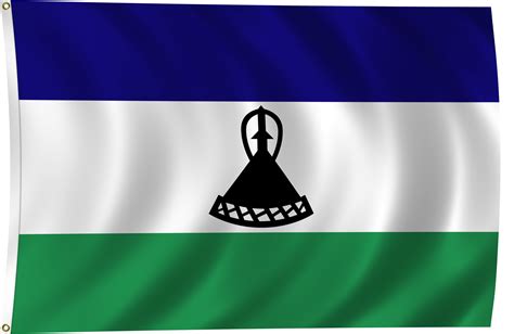 Flag of Lesotho, 2011 | ClipPix ETC: Educational Photos for Students ...