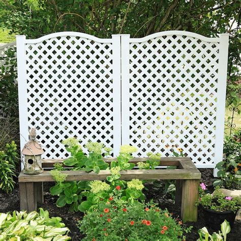 Freedom Grab and Go 32-in W x 46-in H White Vinyl/Polyresin Outdoor ...