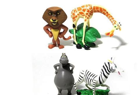 High quality 40pcs/10set Madagascar Toys PVC Action Figures Movies & TV Toys Kids Toys Gifts for ...