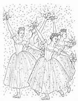 Nutcracker Ballet Coloring Page  Home sketch template