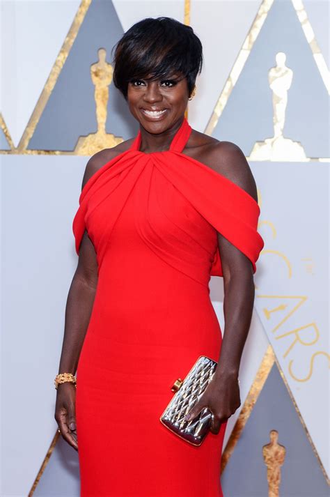 Viola Davis – Oscars 2017 Red Carpet in Hollywood