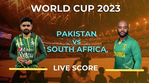 Cricket World Cup 2023 PAK vs SA Playing 11, toss result and live streaming | World Cup News ...