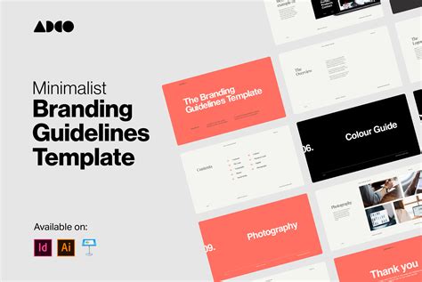 Minimal Brand Guidelines Template | Creative Other Presentation ...