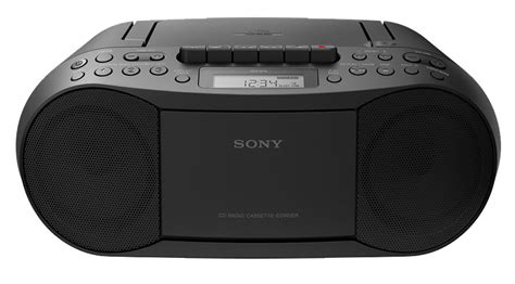 Sony Black CD Radio Cassette Recorder Boombox - CFDS70BLK