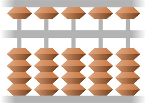 Clipart - abacus (Japanese)