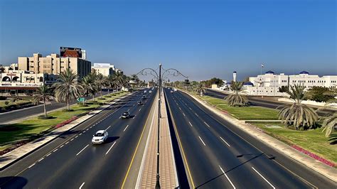 Sultan Qaboos road, Muscat, Sultanate of Oman