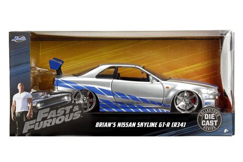 Simba Fast & Furious 2002 Nissan Skyline 1:24 (253203044) - B-Toys ...