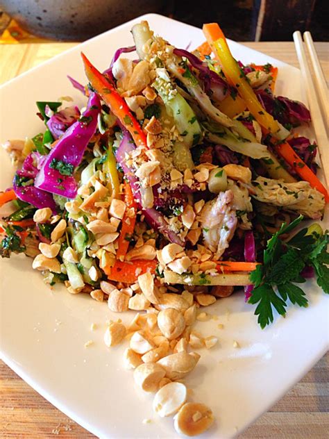 Vietnamese Chicken Salad - Goi Ga I dare you to eat this, then step on the scale! It's the ...