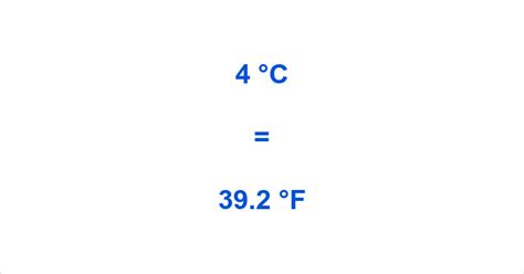 4 Celsius to Fahrenheit What is 4 °C in °F?