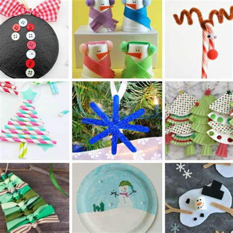 25 Super Easy Christmas Crafts for Kids