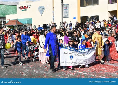 WESTMINSTER, CALIFORNIA - 22 JAN 2023: Murdy Elementary Students ...