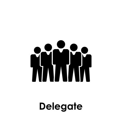 people, delegate vector icon illustration 23014042 Vector Art at Vecteezy