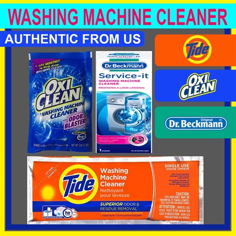 Washing Machine Cleaner Tide | Oxiclean | Dr. Beckmann | Shopee Philippines