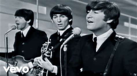 The Beatles - I Want To Hold Your Hand - Performed Live On The Ed Sullivan Show 2/9/64 Chords ...