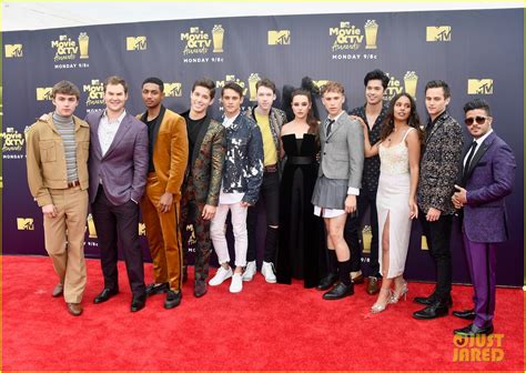 Katherine Langford & Dylan Minnette Join '13 Reasons Why' Cast at MTV Movie & TV Awards 2018 ...