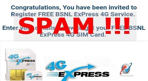 BSNL 4G Express SIM launched across India Offering One Year Free 4G data usage, Voice calls and ...