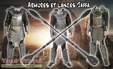 Stargate SG-1 Stargate SG1 - Jaffa Armors & Staff Weapons original prop weapon