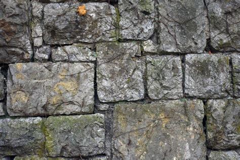 Texture of Old Big Stone Wall. Backdrop of Medieval Historic Building ...