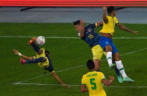 Colombia's Luis Diaz Scores Goal Of Copa America On Banger Bike Kick