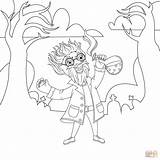 Evil Scientist coloring Page  Free Printable Coloring Pages sketch template