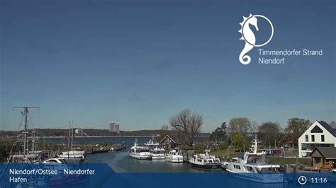 Webcam Timmendorfer Strand: Niendorfer Hafen • Ostsee und Holsteinische ...