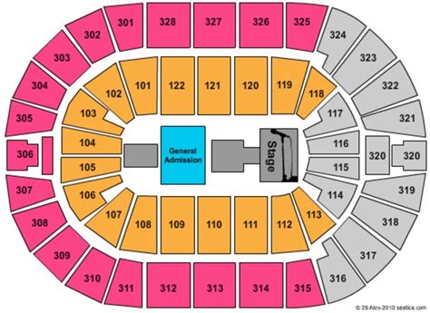 Bok Center Seating Chart Detailed | Review Home Decor