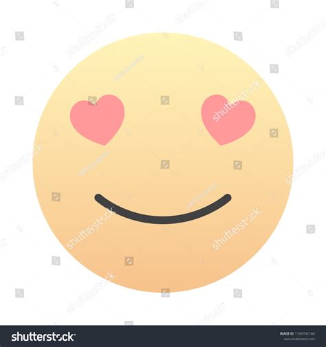 Face Love Emoticon Emoji Sign Face Stock Vector (Royalty Free ...