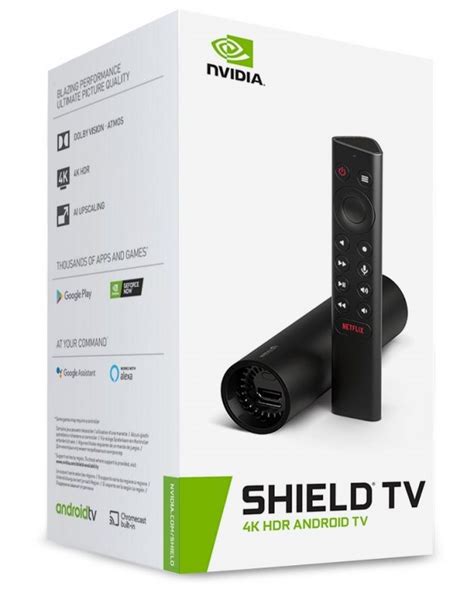 NVIDIA SHIELD Android TV 4K HDR Streaming Media Player - The Tomorrow ...