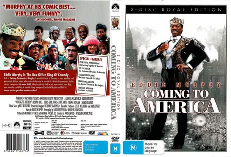 Coming to America (1988) R4 DVD Cover - DVDcover.Com