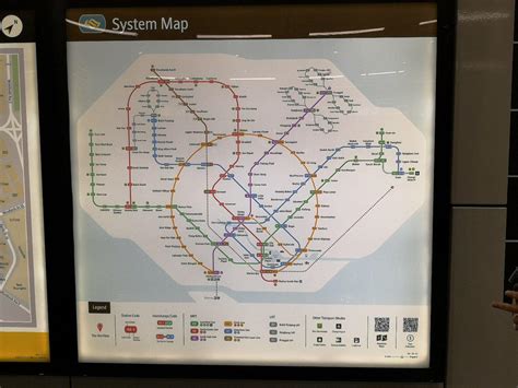 LTA unveils new MRT system map & transit signage system | Nestia