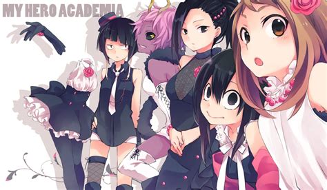 My Hero Academia Female Characters Wallpapers - Wallpaper Cave