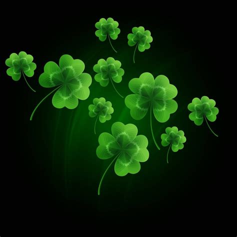 lucky clover wallpaper wallpaper by One4Studio St. Patrick - de - Free ...