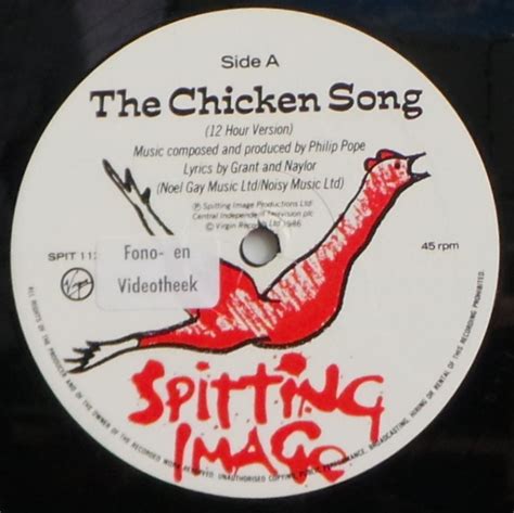 Spitting Image - The Chicken Song - www.Oldshop-Halsteren.com