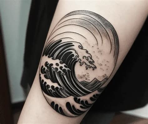 Wave Tattoo Meaning & Symbolism (Motion)