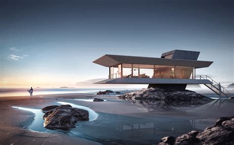 The Beach House on Behance