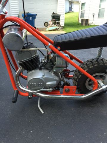 Mini Bike Vintage Mini Bike Bonanza Chopper Concourse Restored