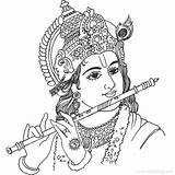 Sri Krishna And Balarama Coloring Pages  XColoringscom sketch template